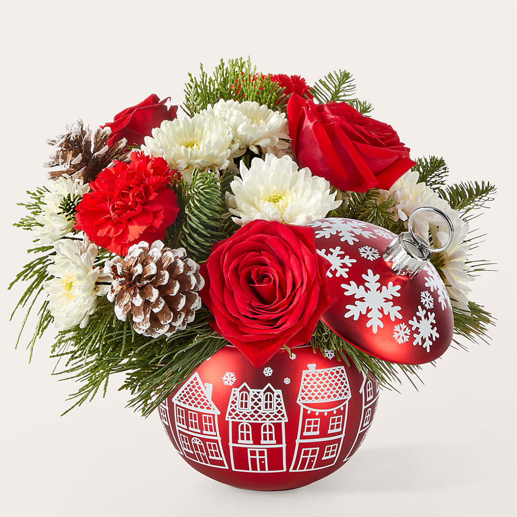 Christmas Village Ornament – My Florist, Calgary AB