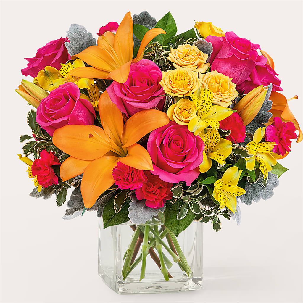 To the Tropics Bouquet – My Florist, Calgary AB