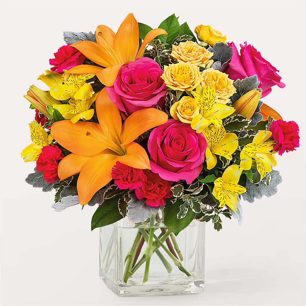 To the Tropics Bouquet – My Florist, Calgary AB