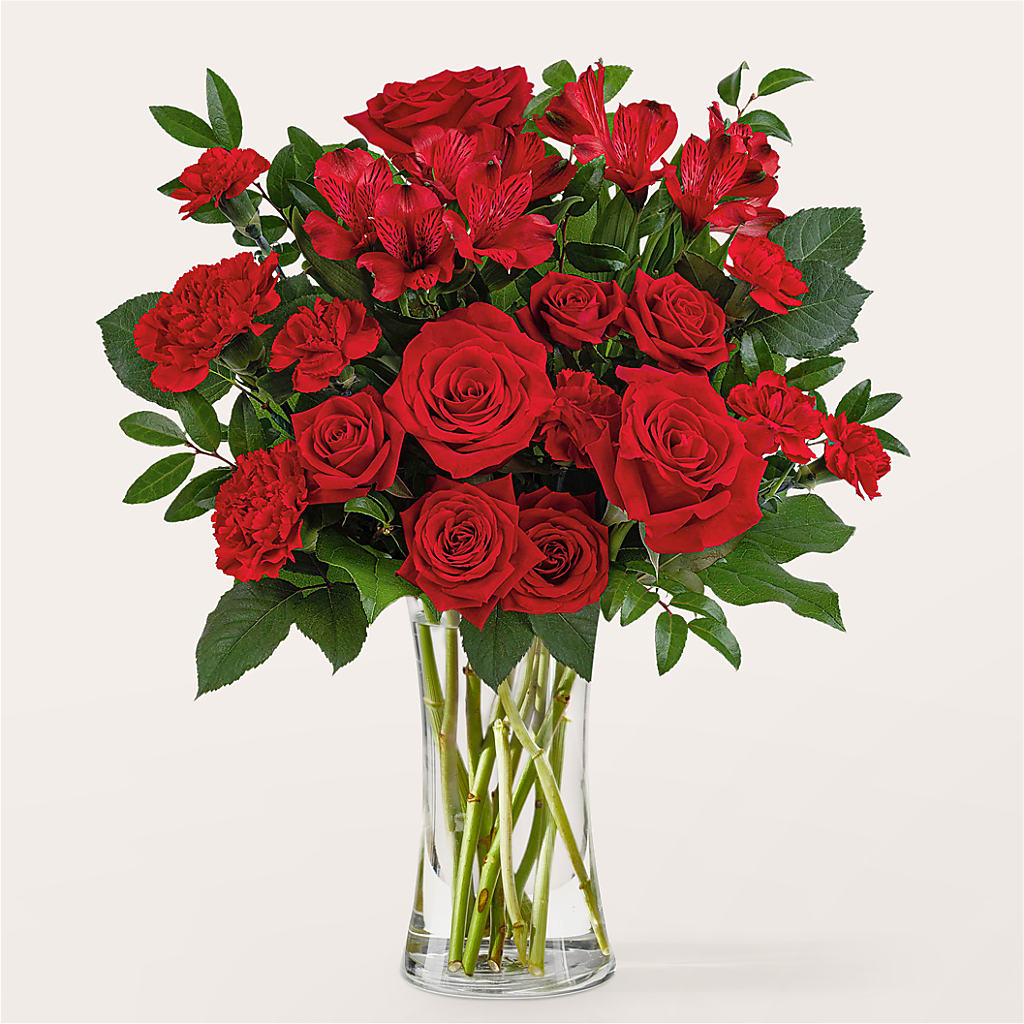 Brilliant Ruby Bouquet – My Florist, Calgary AB