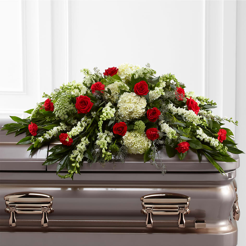 Sincerity Casket Spray – My Florist, Calgary AB