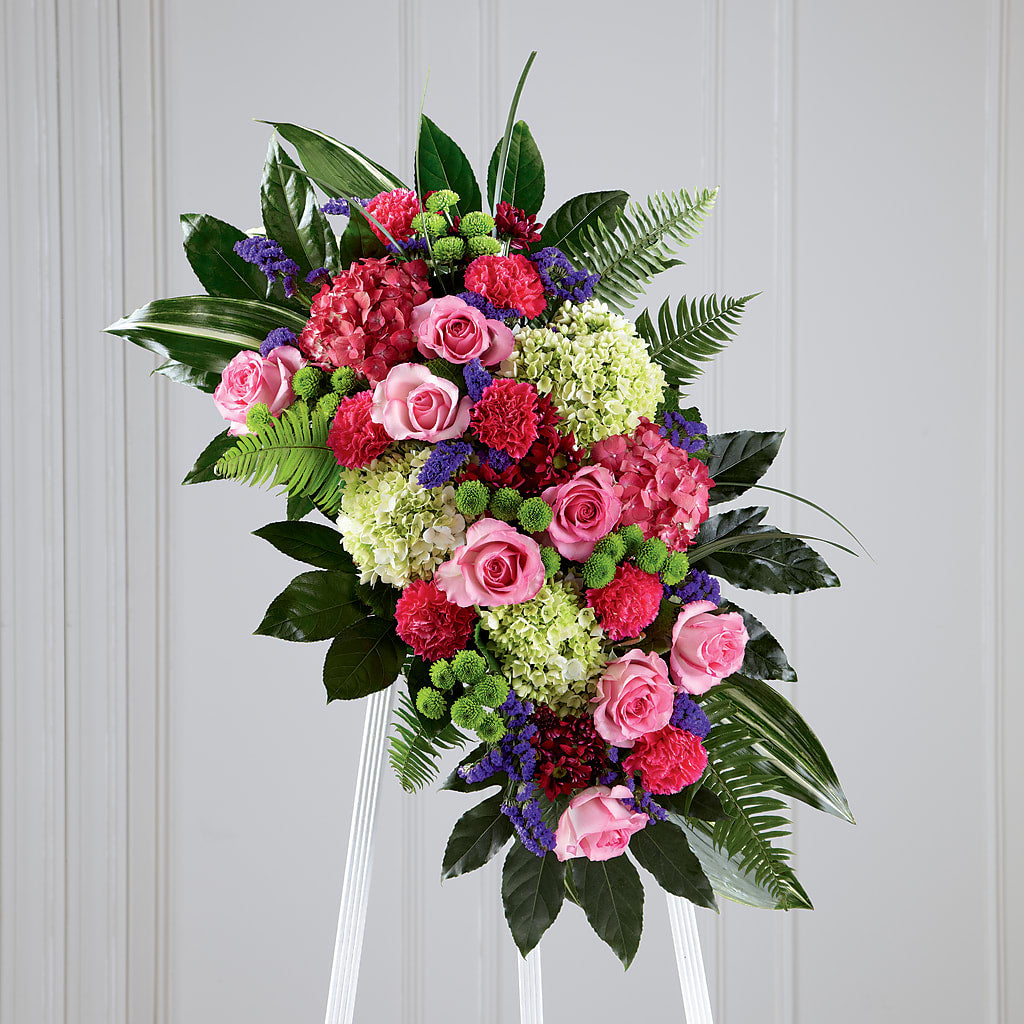 Refreshing Mix Standing Spray – My Florist, Calgary AB