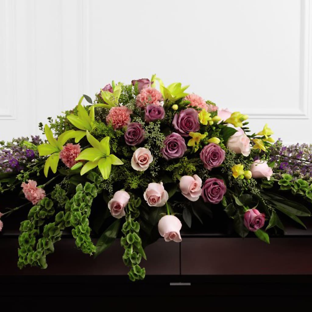 Forever Beloved Casket Spray – My Florist, Calgary AB