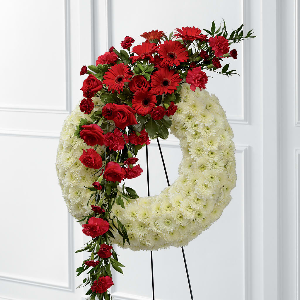 Graceful Tribute Wreath – My Florist, Calgary AB