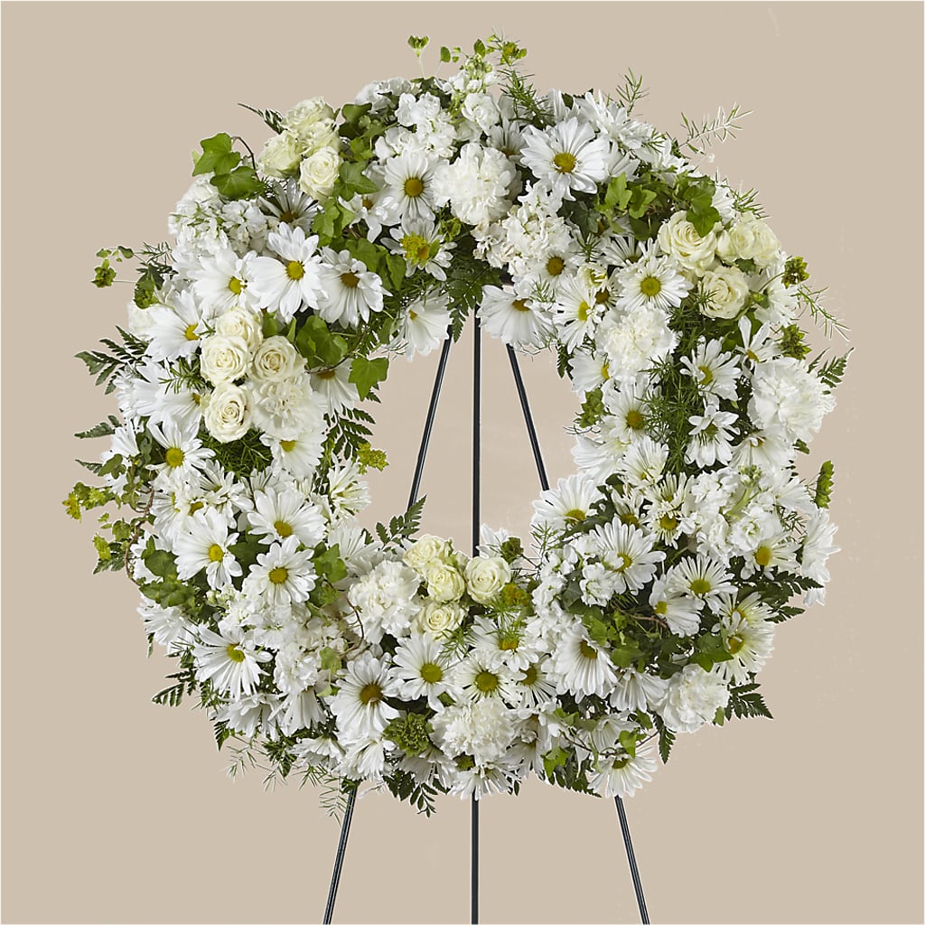 Faithful Wishes Wreath – My Florist, Calgary AB