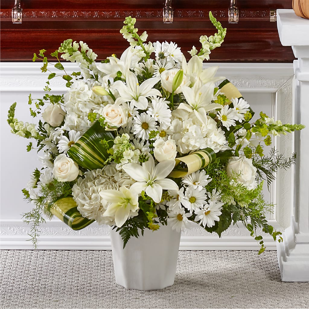 Thoughts of Tranquility Floor Basket – My Florist, Calgary AB