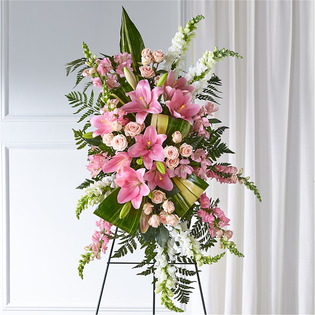 Elegant Embrace Standing Spray – My Florist, Calgary AB