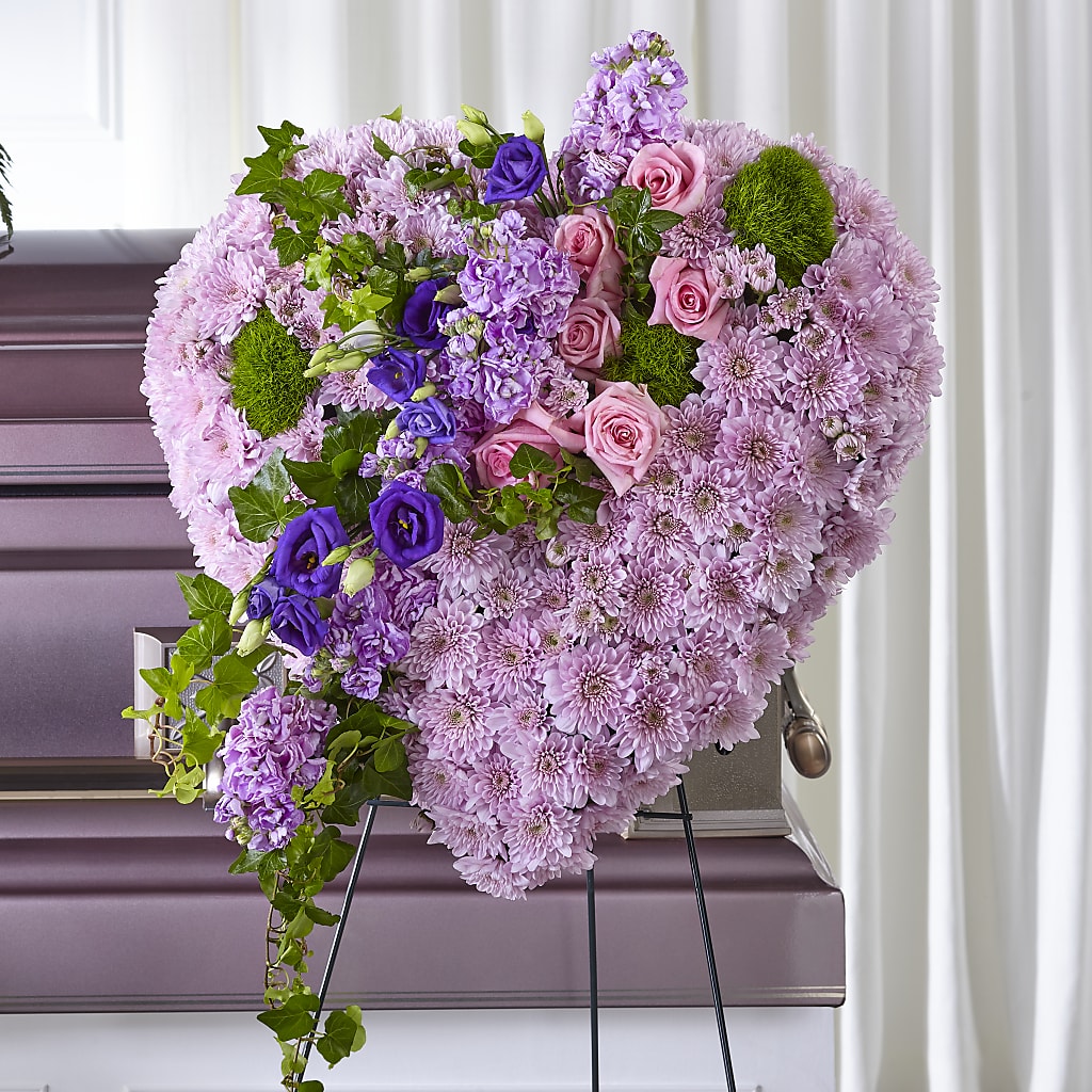 Treasured Love Standing Heart – My Florist, Calgary AB