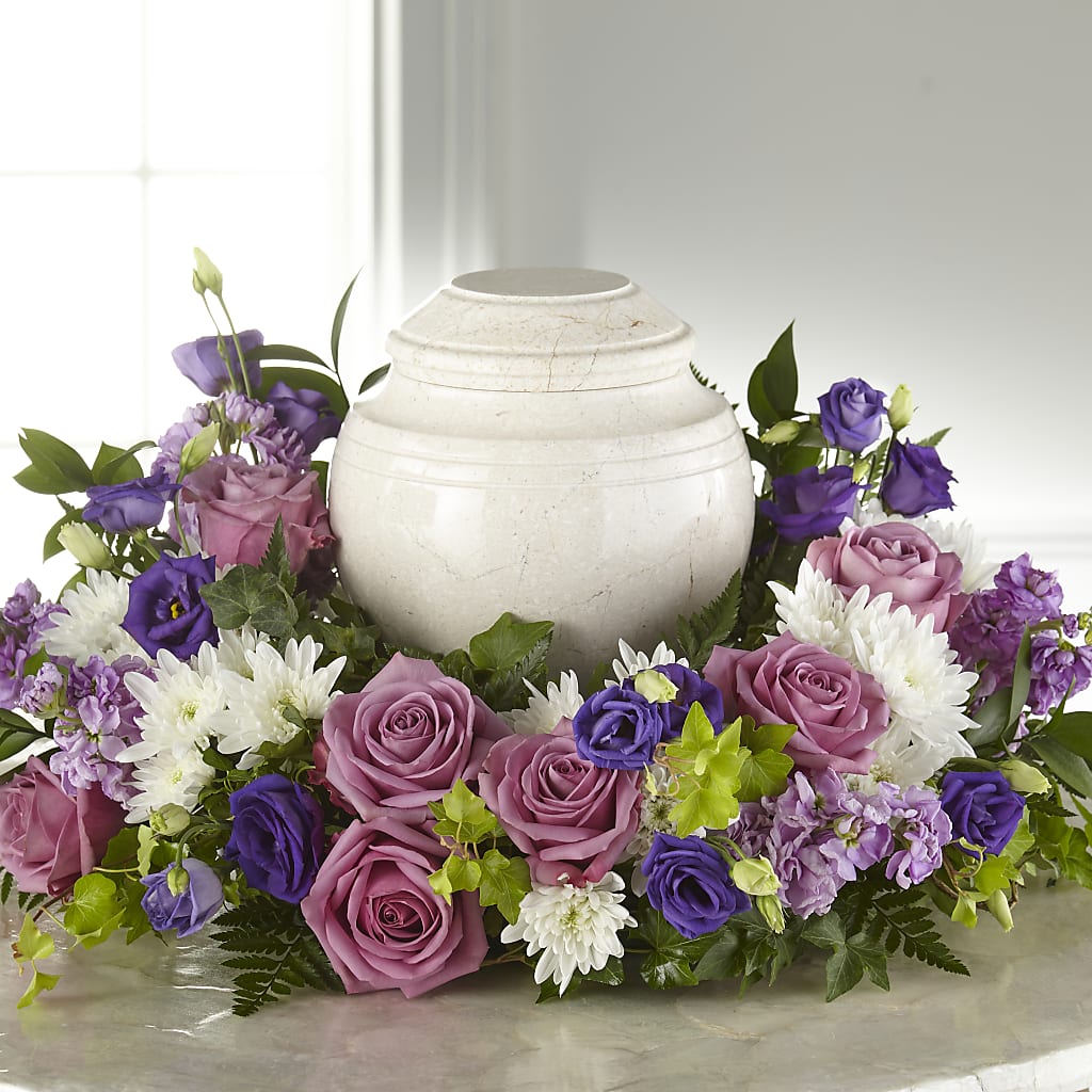Blooming Sympathy Cremation Adornment – My Florist, Calgary AB