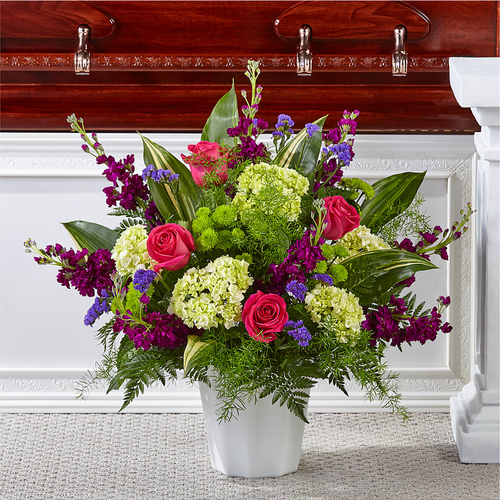 Beautiful Horizons Floor Basket – My Florist, Calgary AB