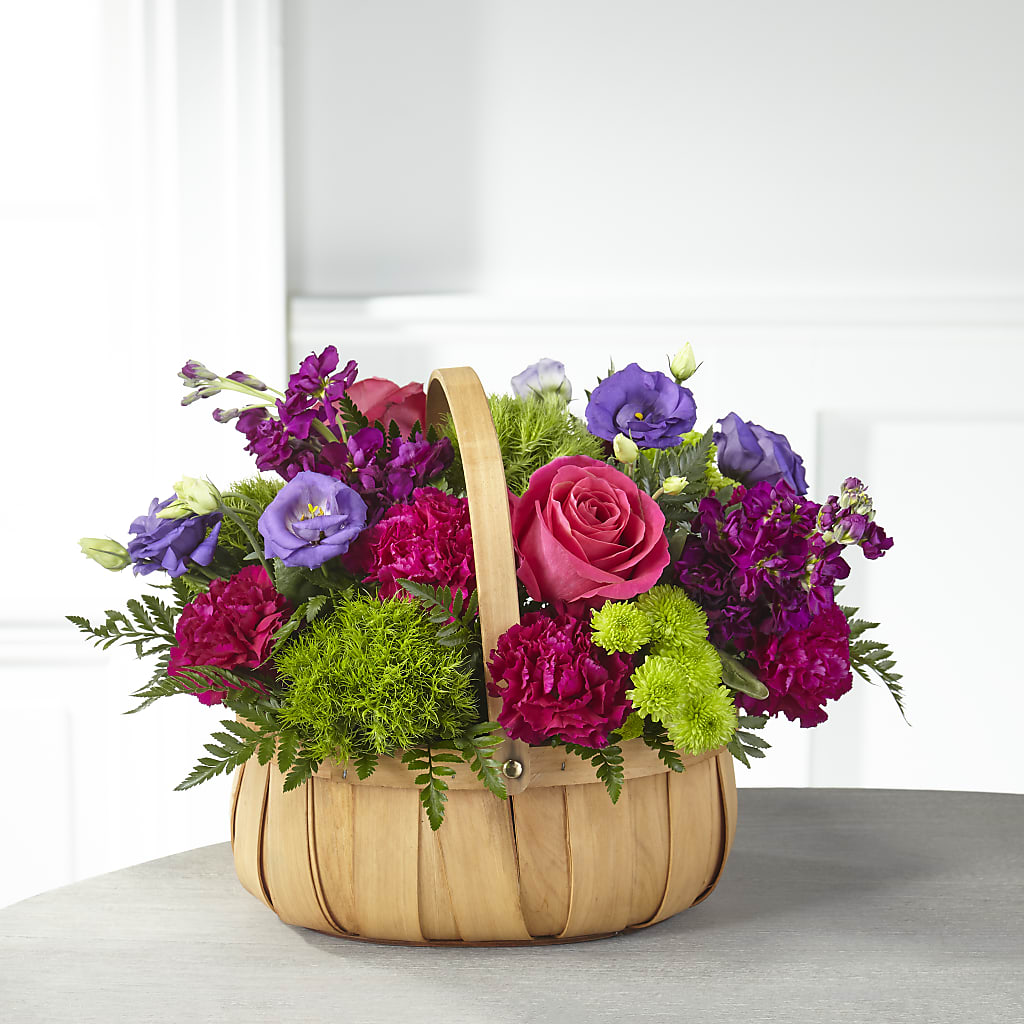 Serene Sanctuary Basket – My Florist, Calgary AB
