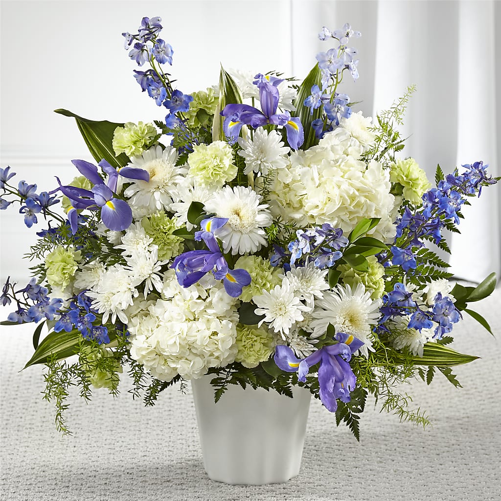 Soft Serenity Floor Basket – My Florist, Calgary AB