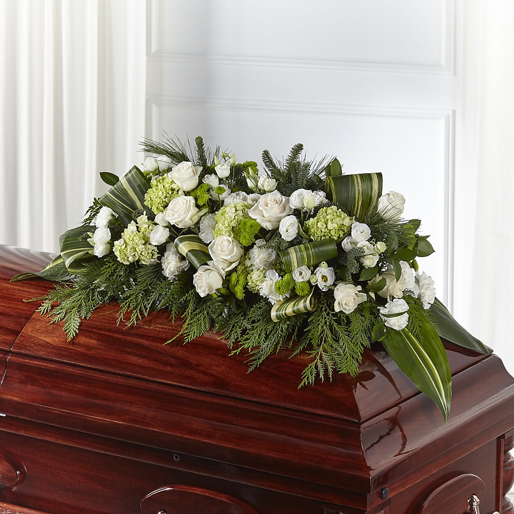 Hopeful Gesture Casket Spray – My Florist, Calgary AB