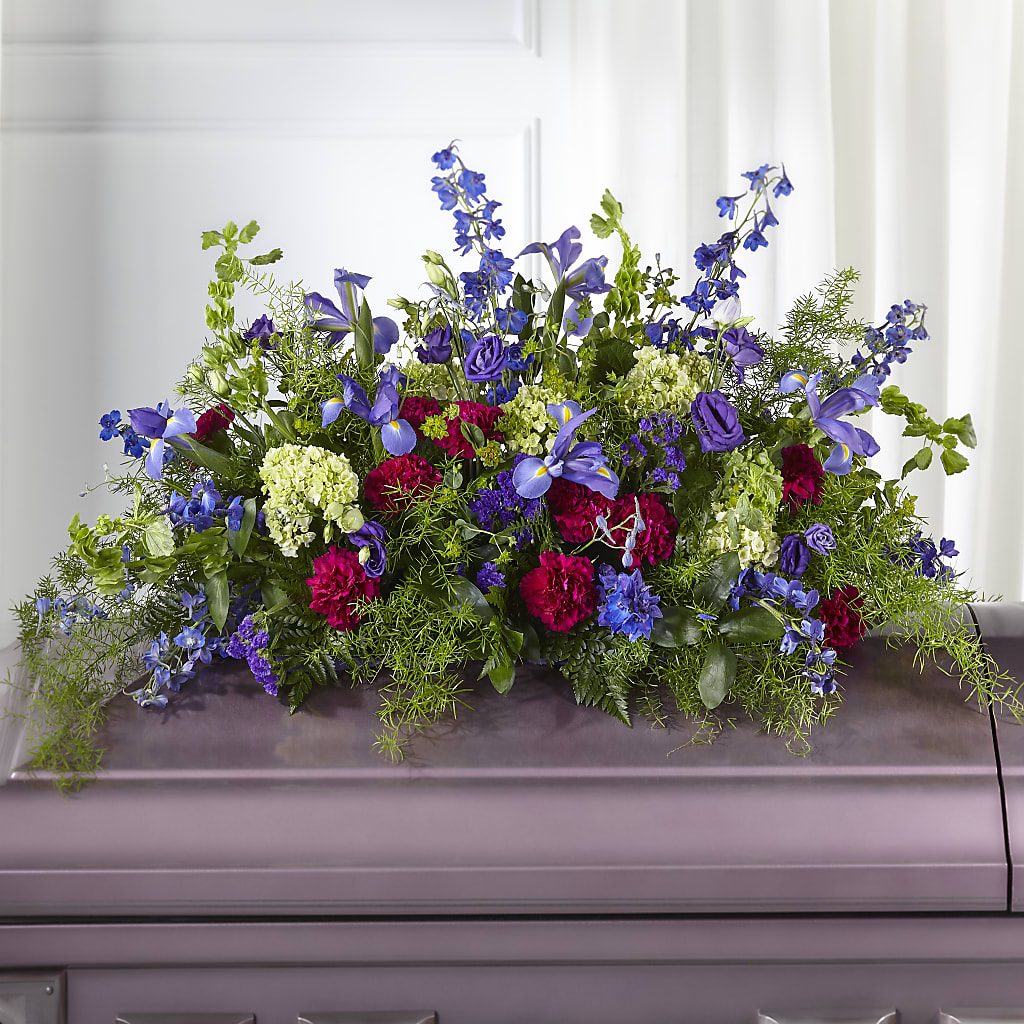 Always Treasured Casket Spray – My Florist, Calgary AB
