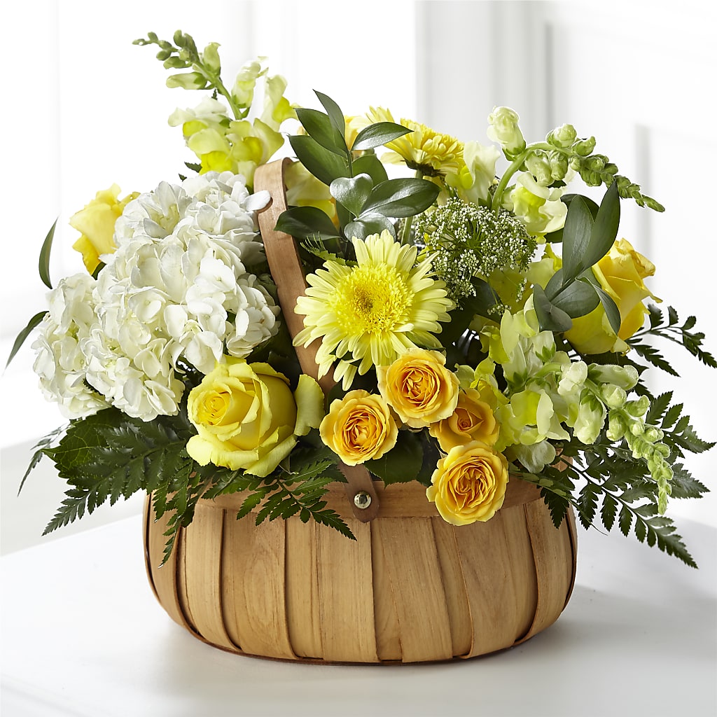 Rustic Remembrance Basket – My Florist, Calgary AB