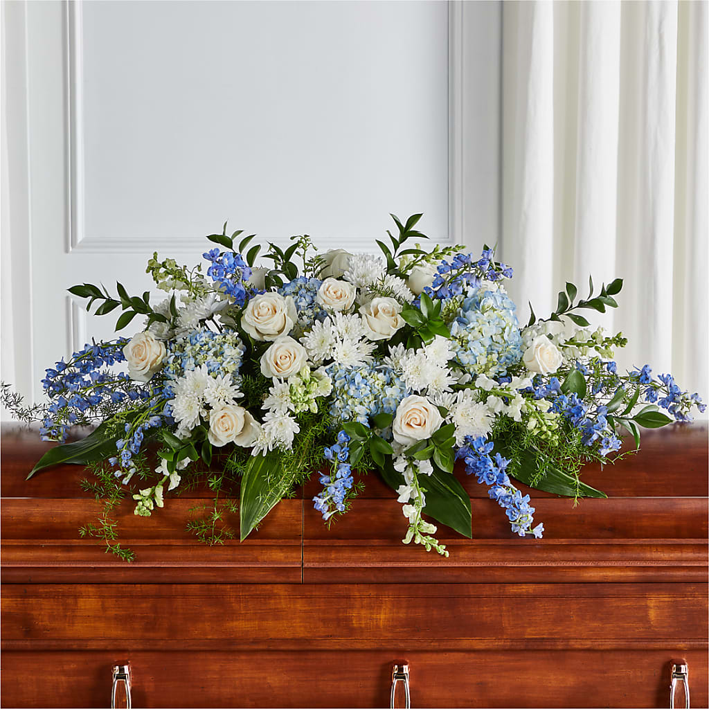 Timeless Essence Casket Spray – My Florist, Calgary AB