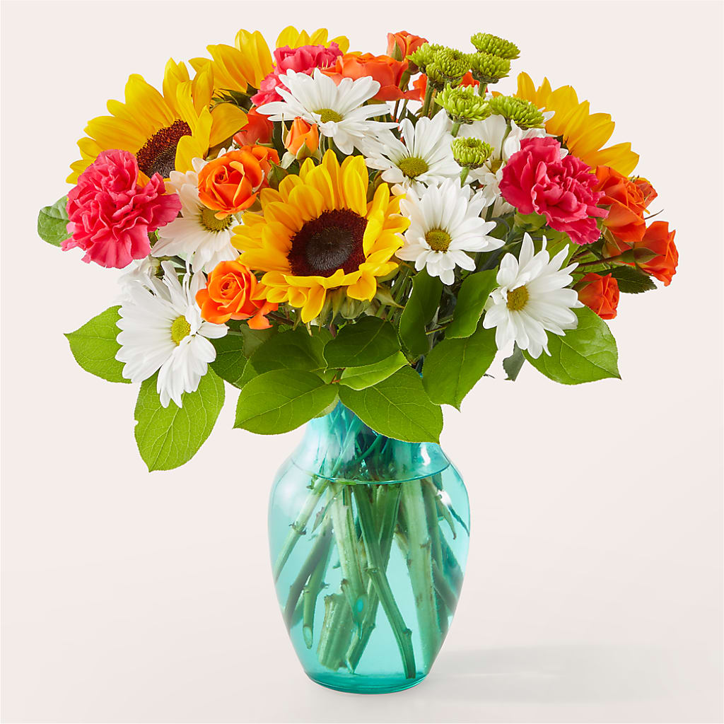 Sun-drenched Blooms Bouquet – My Florist, Calgary AB