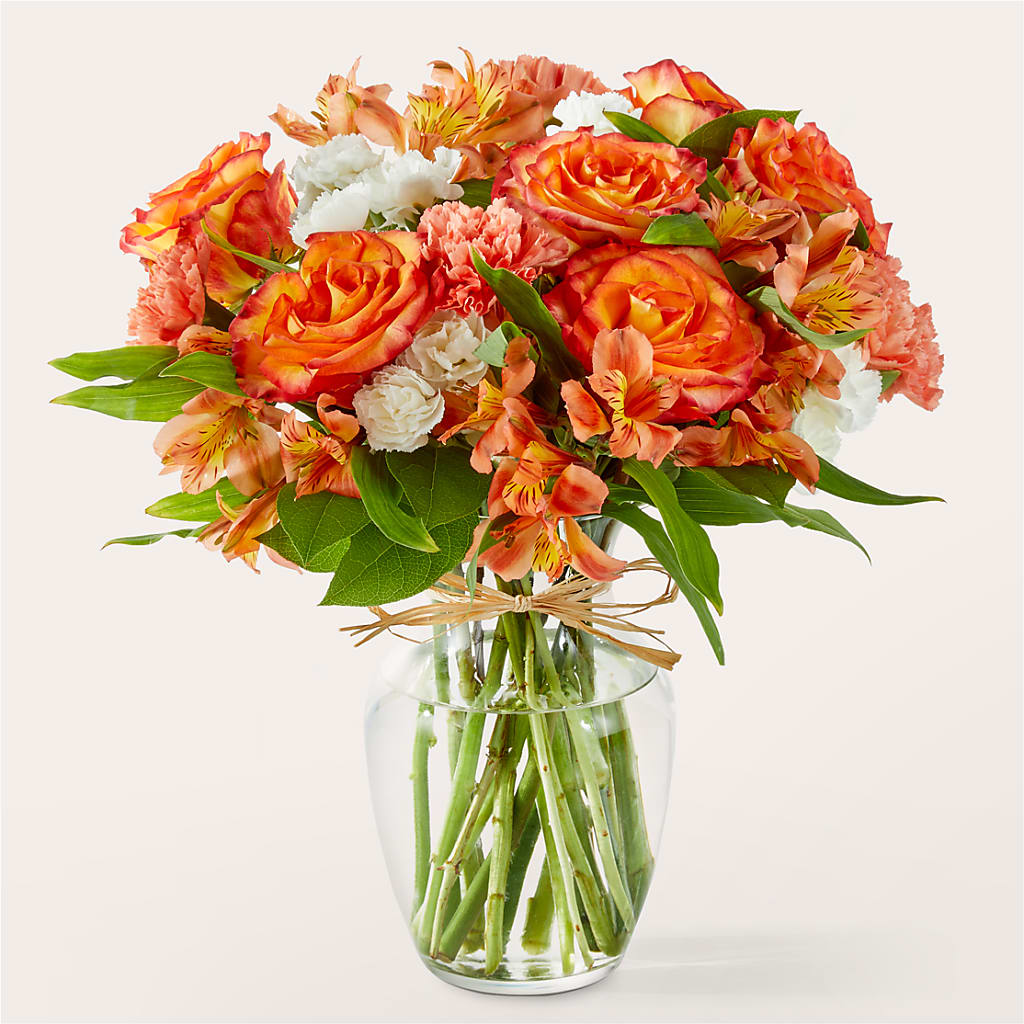 Apricot Glow Bouquet – My Florist, Calgary AB