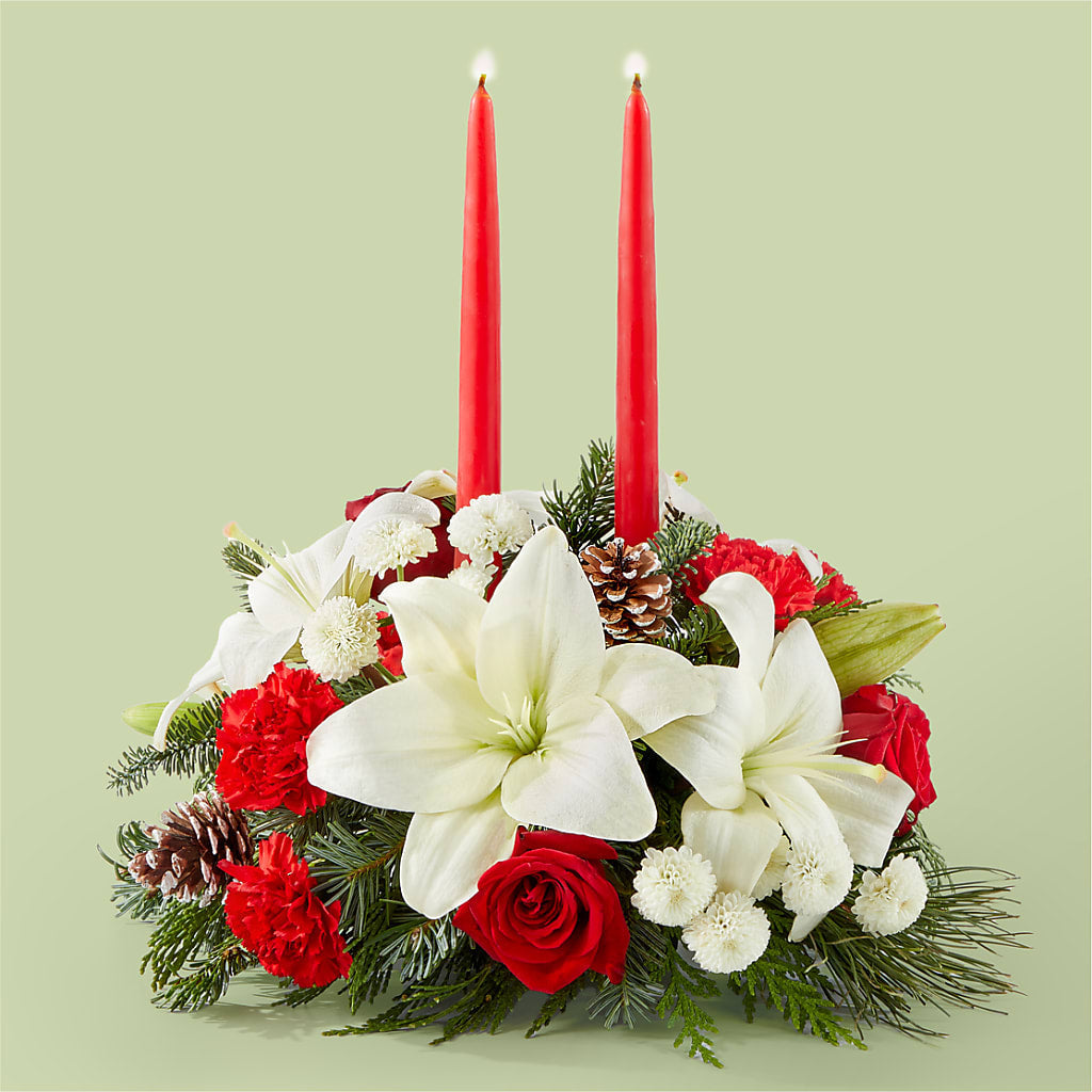 Seasonal Festivities Centerpiece – My Florist, Calgary AB