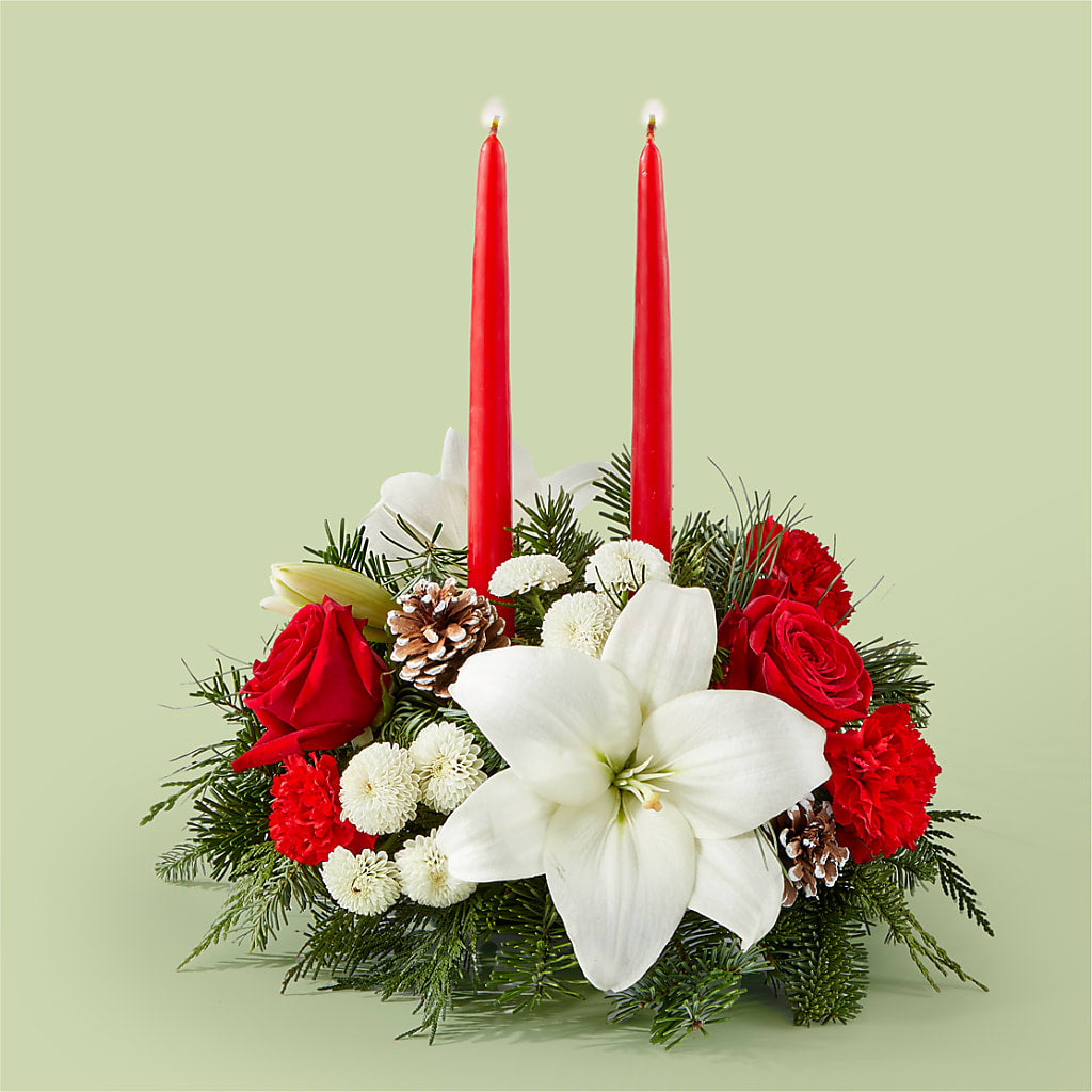 Seasonal Festivities Centerpiece – My Florist, Calgary AB