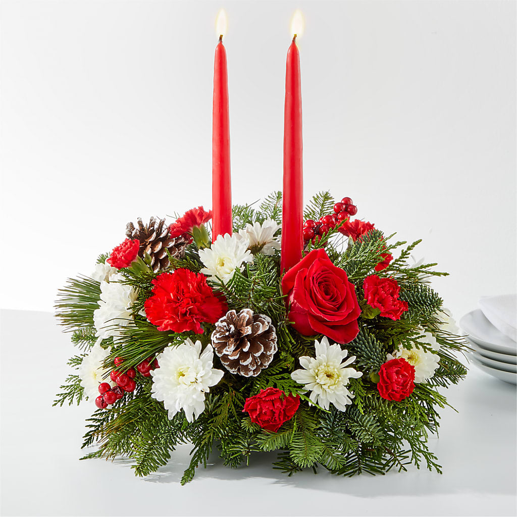 Holiday Soiree Centerpiece – My Florist, Calgary AB