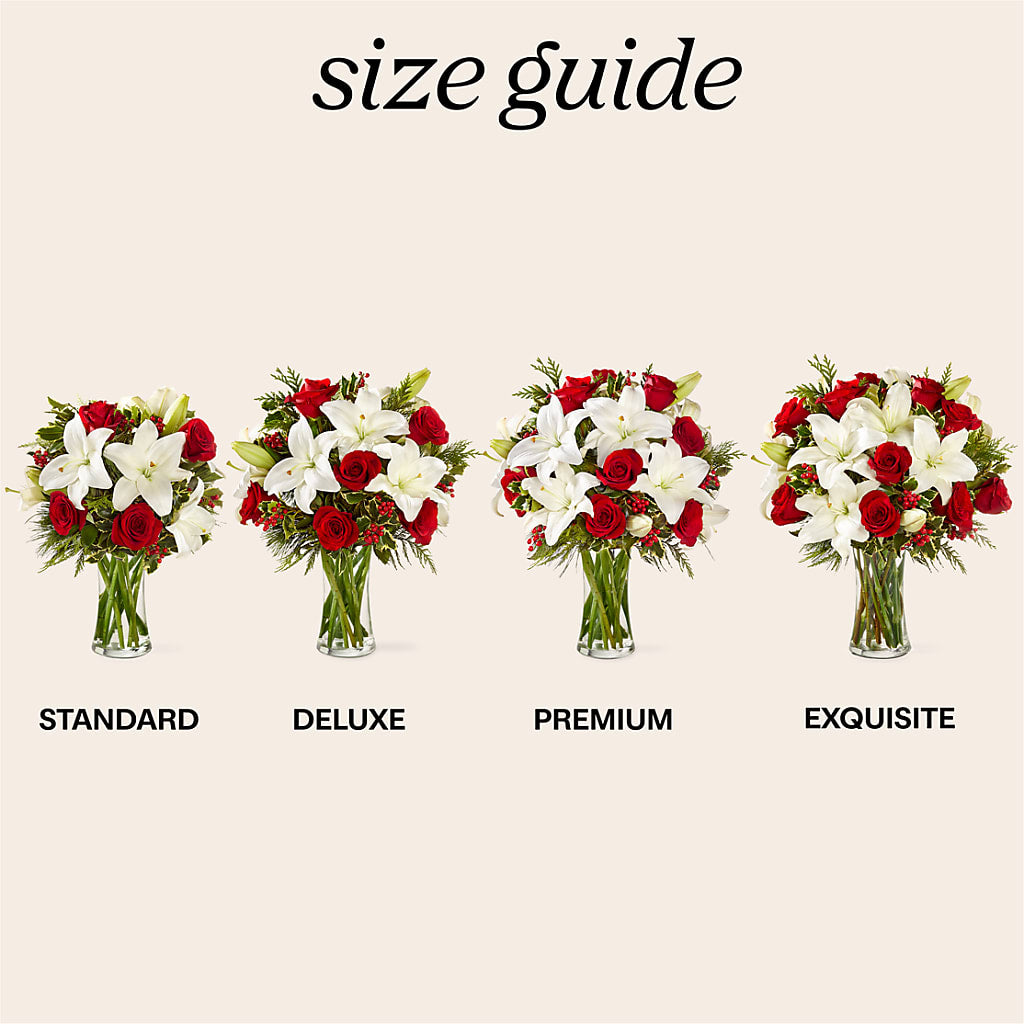 Sparkling Snowflakes Bouquet –  My Florist, Calgary AB
