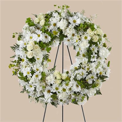 Faithful Wishes Wreath –  My Florist, Calgary AB