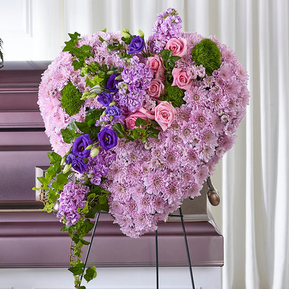 Treasured Love Standing Heart –  My Florist, Calgary AB