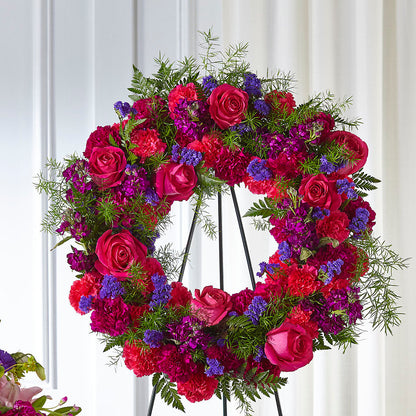 Calming Colors Wreath –  My Florist, Calgary AB