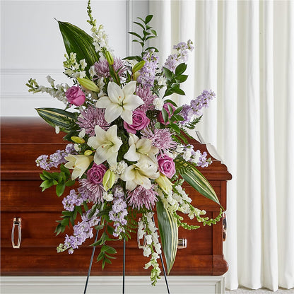 Grateful Hearts Standing Spray –  My Florist, Calgary AB