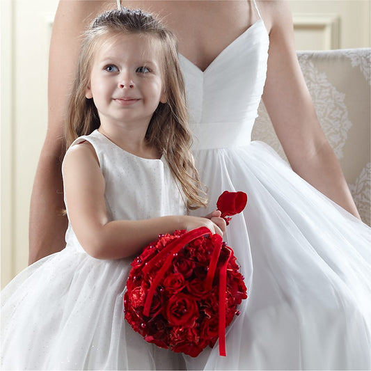 Pure at Heart Flower Girl Arrangement –  My Florist, Calgary AB